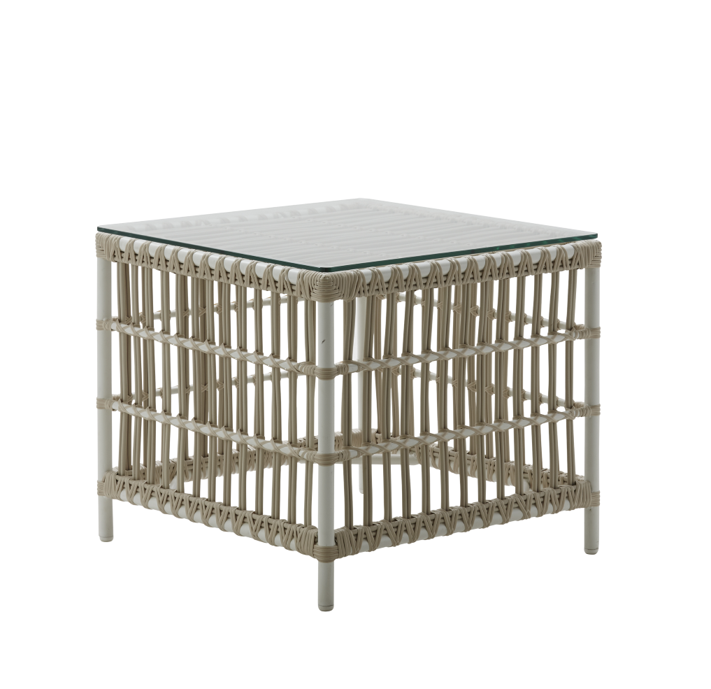 Donatello side table Exterior vit, Sika-design