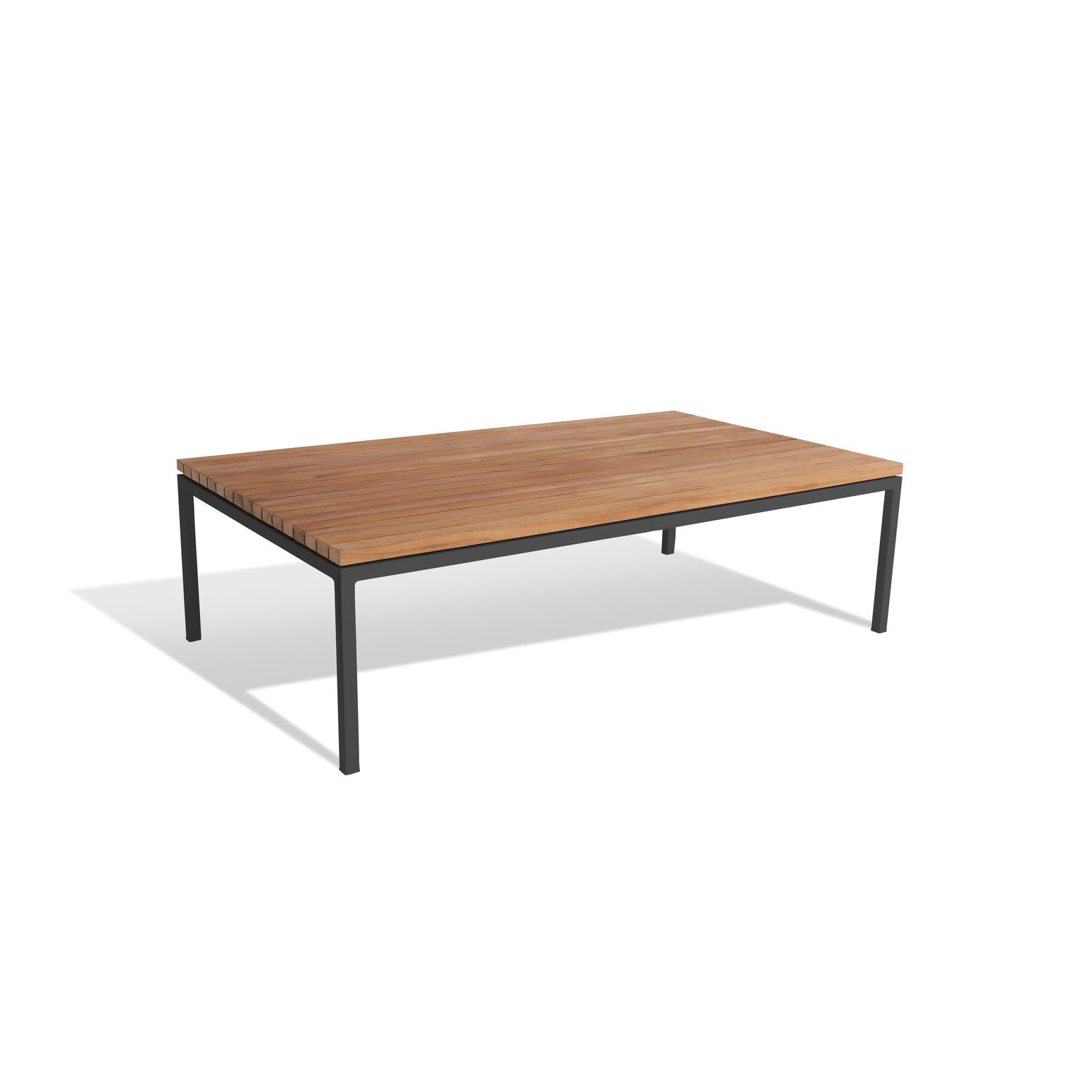 Bönan Lounge Table Small Teak/ mörkgrå, Skargaarden