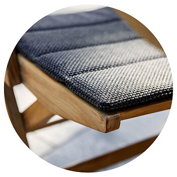 Flip sitt- och ryggdyna Cane-line