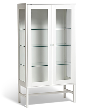 Falsterbo vitrinskåp glas 150 cm Mavis
