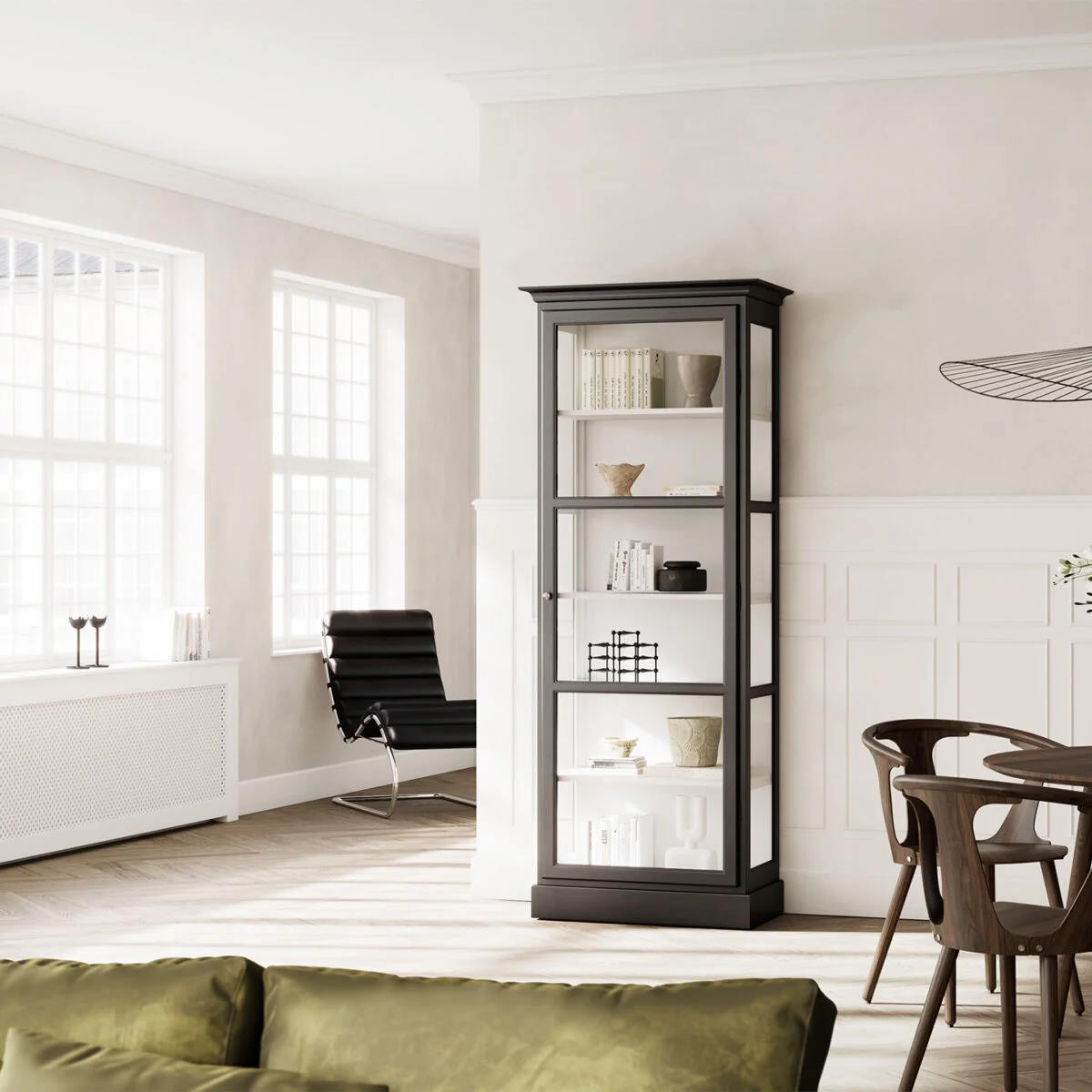 Vitrineskab V1 Classic Lindebjerg Design - 9