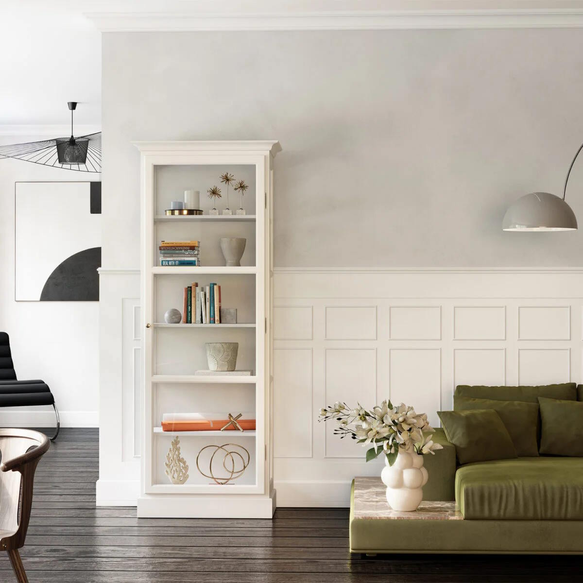 Vitrineskab V1 Classic Lindebjerg Design - 12