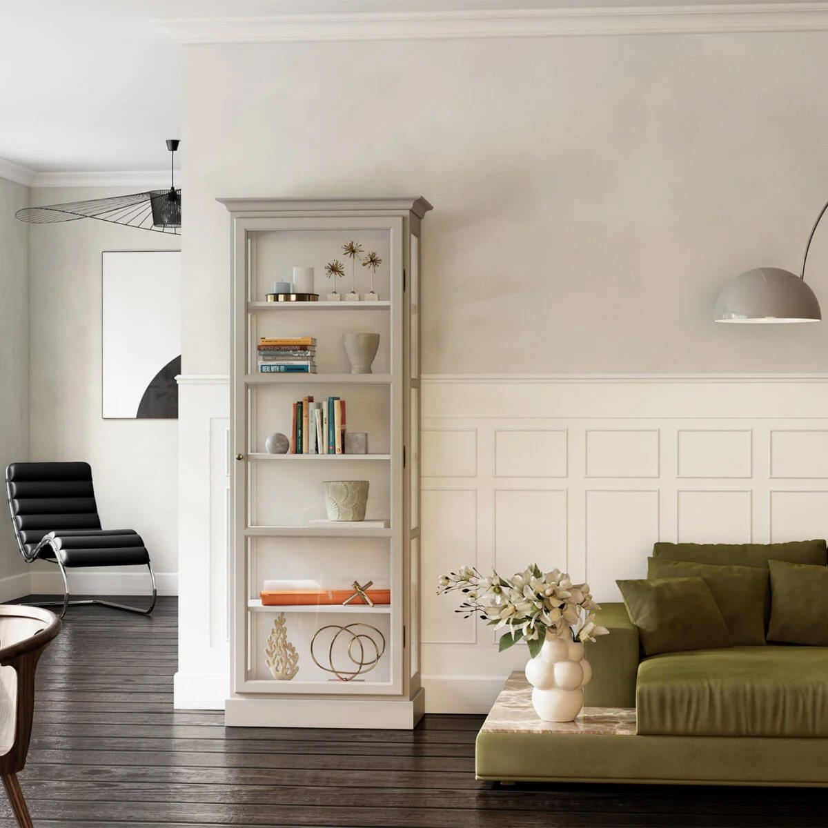 Vitrineskab V1 Classic Lindebjerg Design - 11
