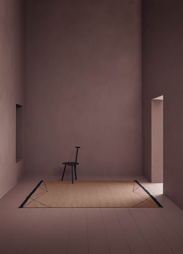 Ullmatta ANISYA 140 x 200 cm rouge, Linie Design - 2
