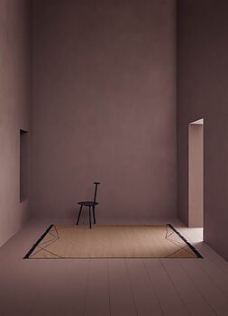 Ullmatta ANISYA 140 x 200 cm rouge, Linie Design