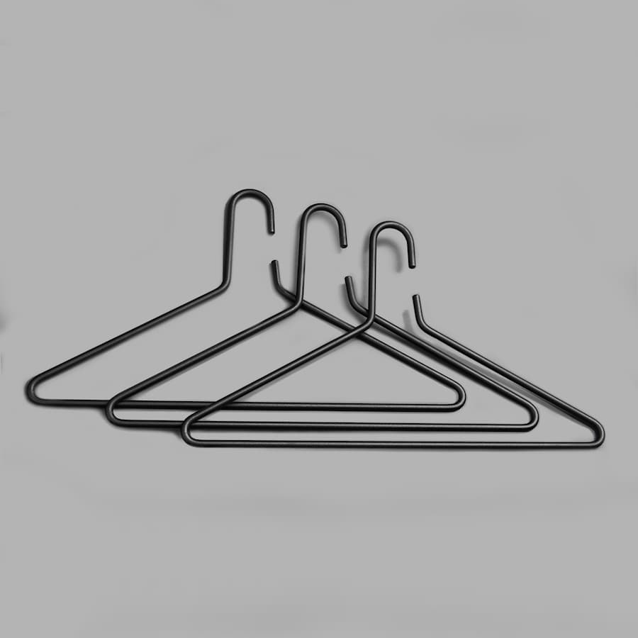 Galge svart metall TRIANGLE HANGER Essem Design - 3