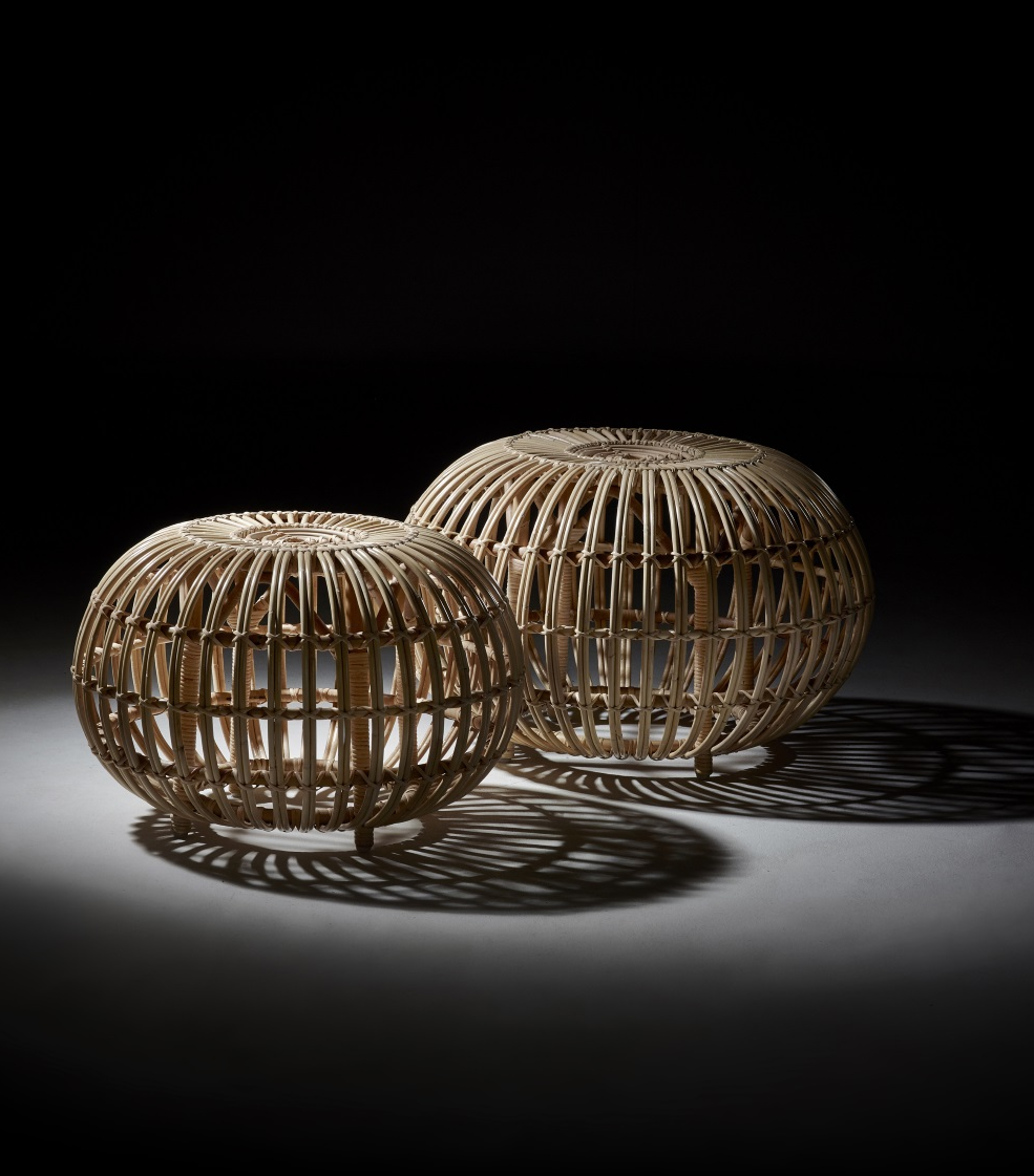 Franco Albini Ottoman FA-55 natur Sika Design - 2