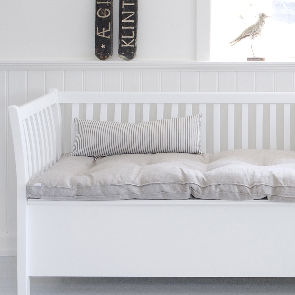 Kökssoffa/ slagbänk 194 cm vit, Oliver Furniture - 7