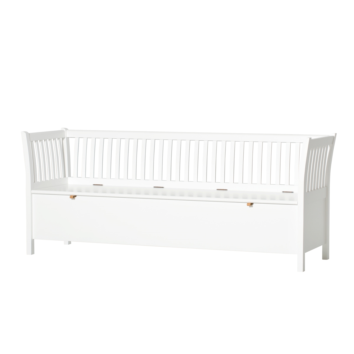Kökssoffa/ slagbänk 194 cm vit, Oliver Furniture - 2