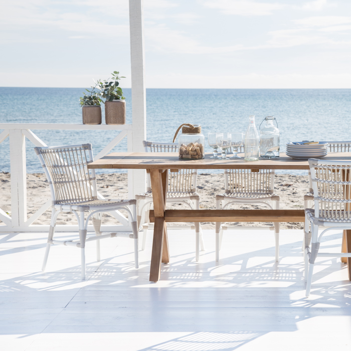 Elisabeth chair Exterior Dovewhite Sika Design - 5