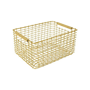Korbo Korg mässing 19 rektangulär