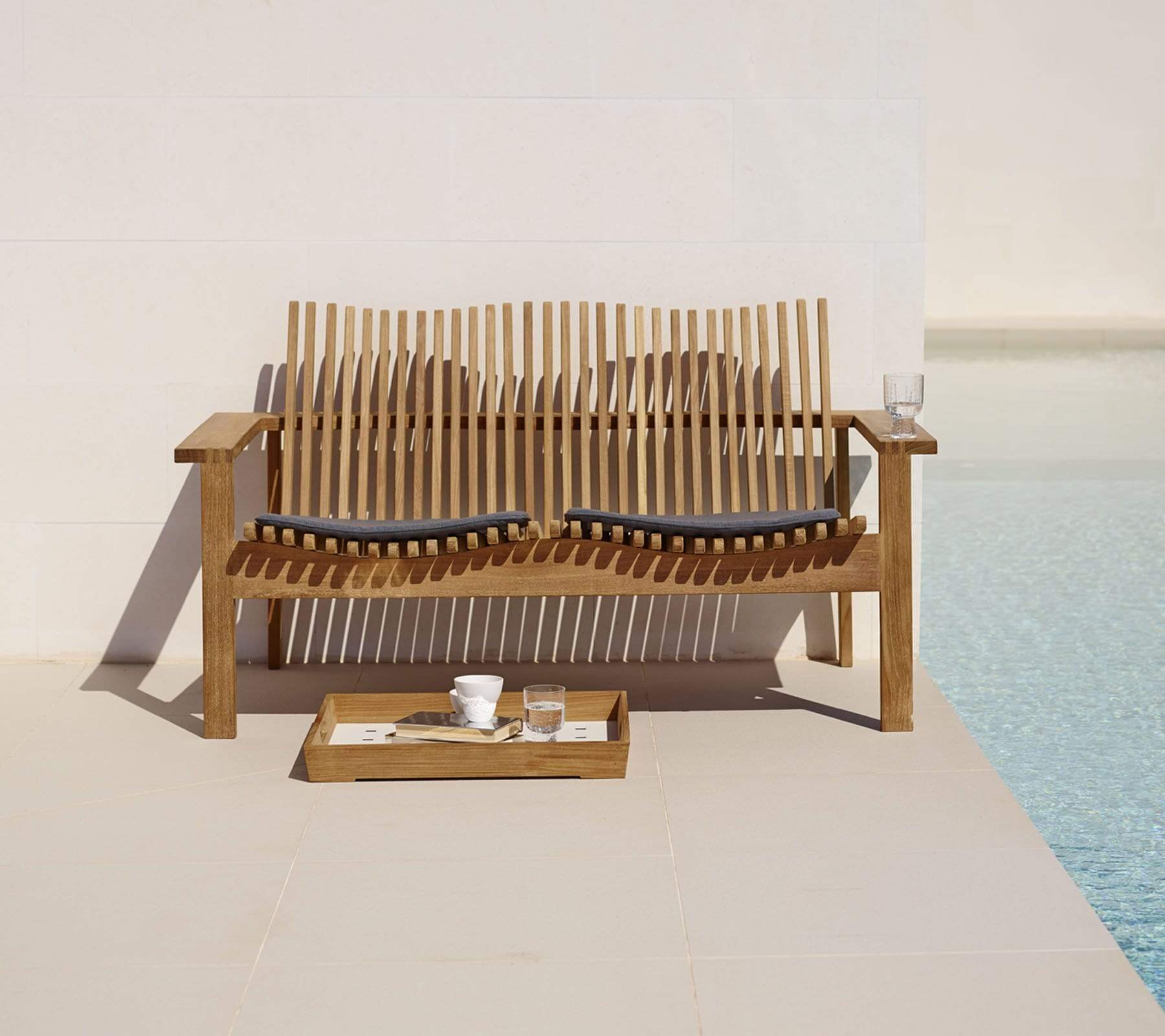 Amaze Soffa 2-pers teak Cane-line - 5