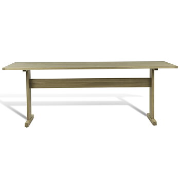 Matbord Arv 200 - 280 x 85 ek vitpigment Mavis 