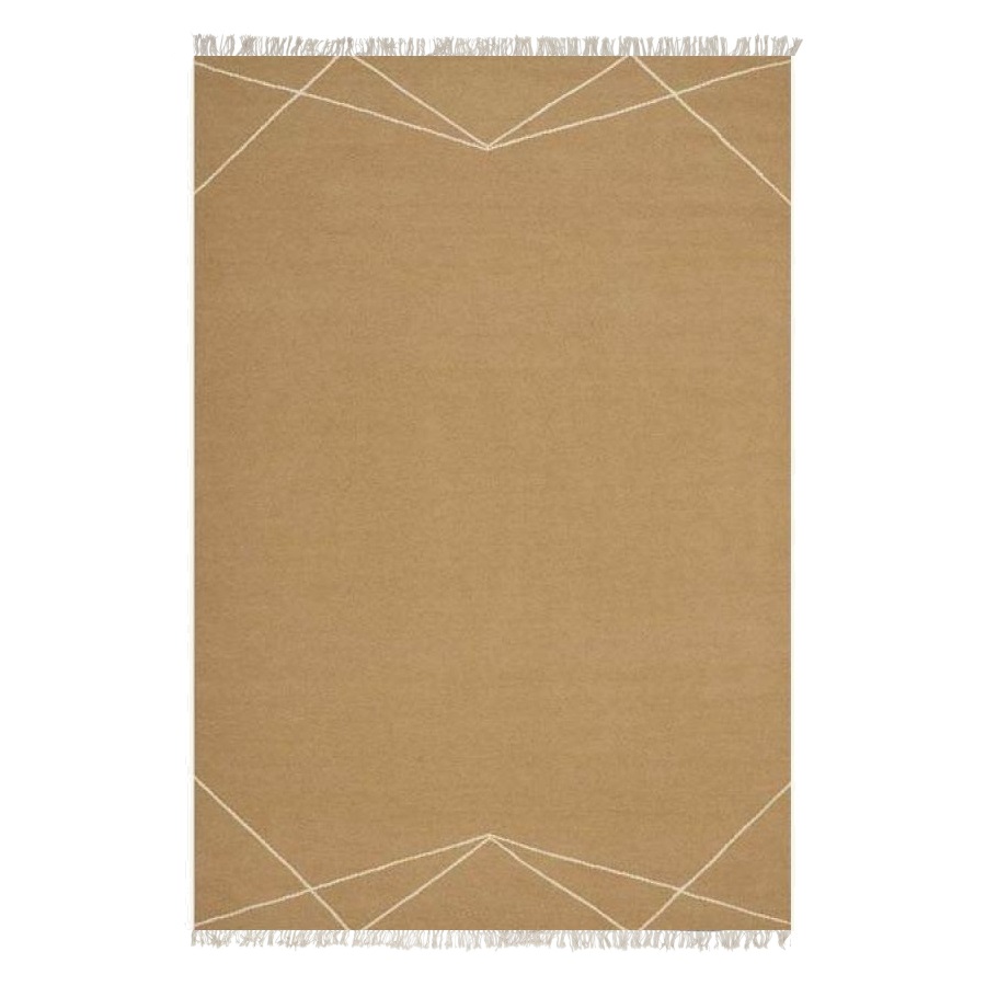 Ullmatta ANISYA 140 x 200 cm ockra, Linie Design
