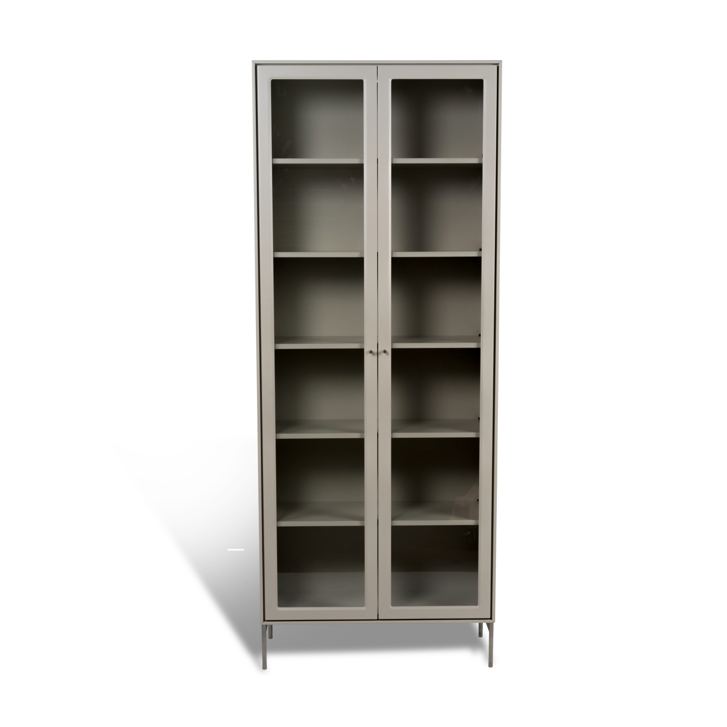 Vitrinskåp VOLT 190 cm  beige Mavis - 2