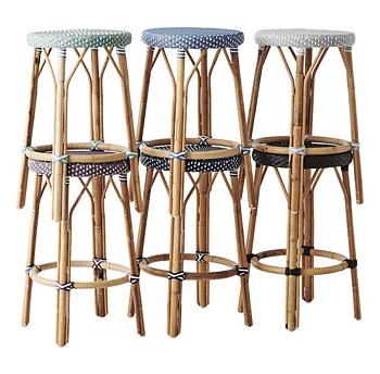 Simone barstol 68 cm rotting vit Sika-design