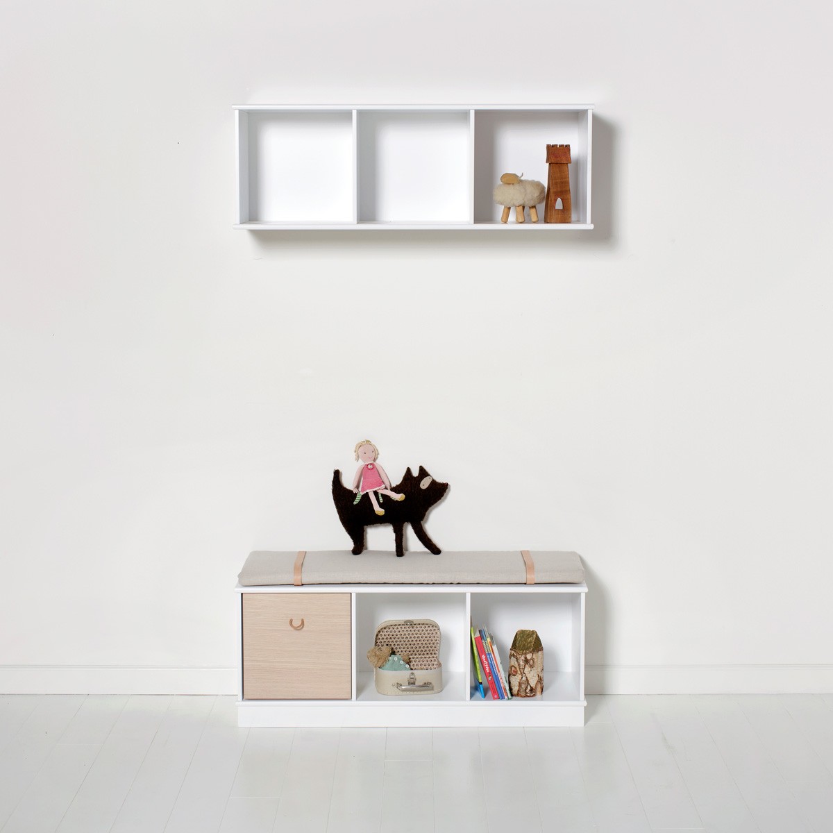 Dyna linne  3 x 1 Wood Collection Oliver Furniture  - 5