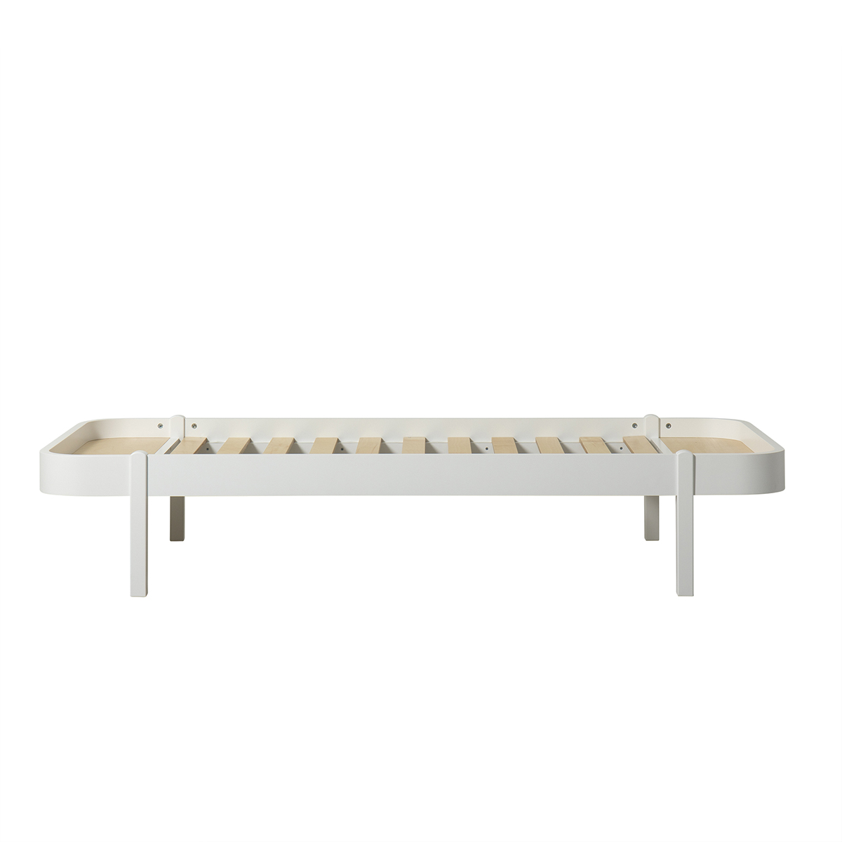  Wood Lounger 90 cm vit Oliver Furniture