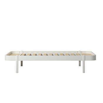  Wood Lounger 90 cm vit Oliver Furniture