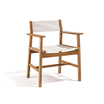 Djurö Armchair teak / textil, Skargaarden