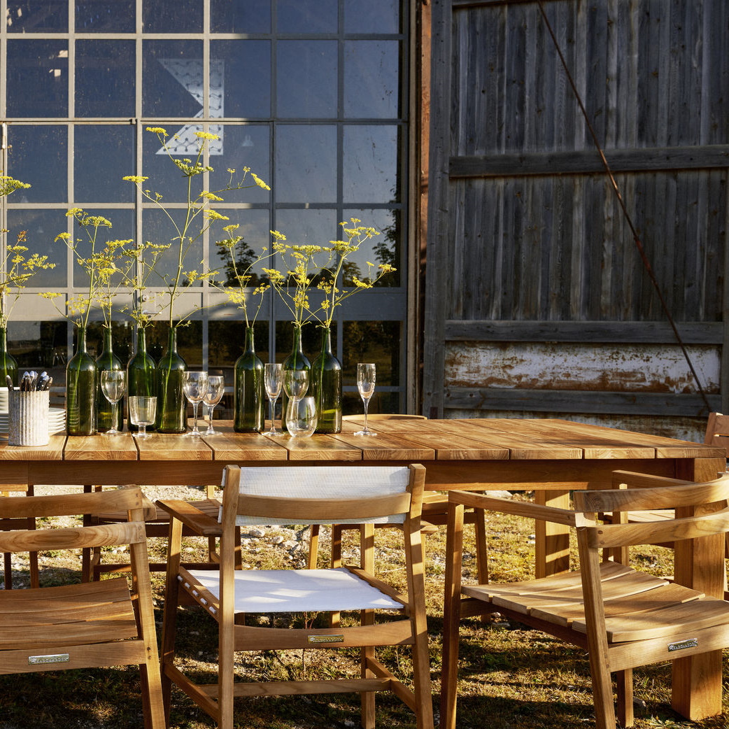 Djurö Armchair teak / textil, Skargaarden - 5