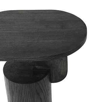 INSERT sidobord svart, Ferm Living