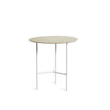  TRIBECA sidobord ljus ek / vit Mavis 