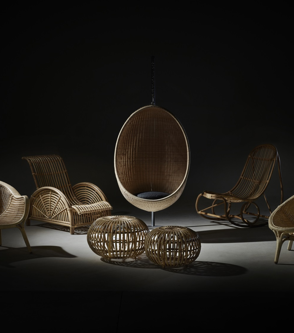 Franco Albini Ottoman FA-65 natur Sika-Design - 4