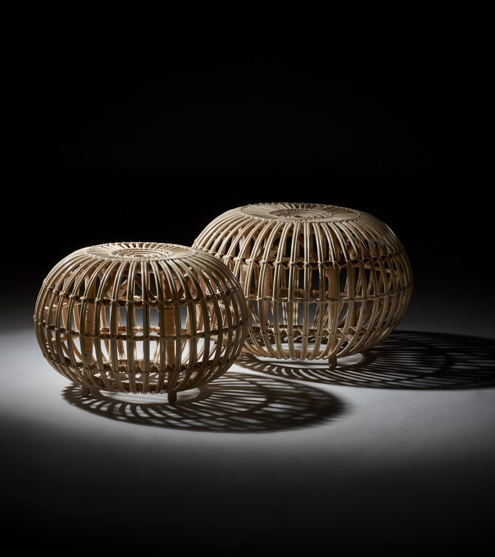 Franco Albini Ottoman FA-65 natur Sika-Design - 2