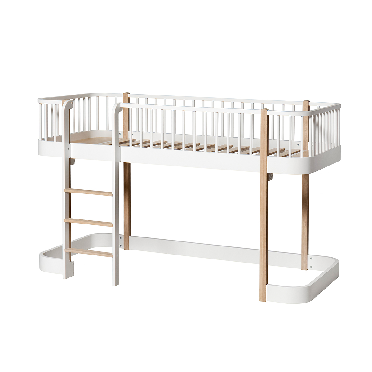 Halvhög Loftsäng Wood Collection Oliver Furniture - 5