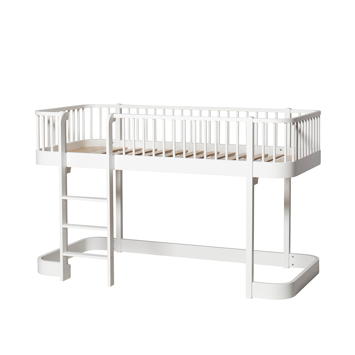 Halvhög Loftsäng Wood Collection Oliver Furniture - 7