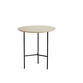  TRIBECA sidobord ljus ek / svart Mavis 