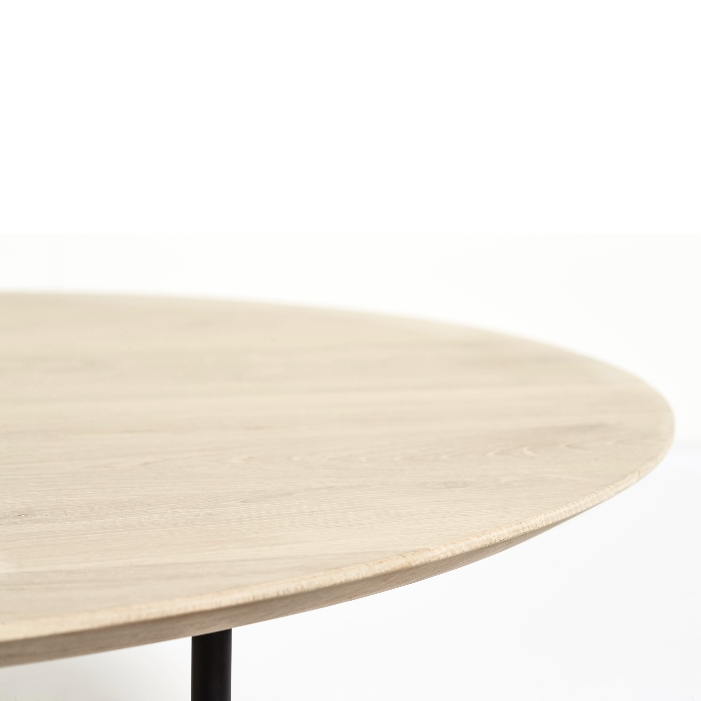  TRIBECA sidobord ljus ek / svart Mavis  - 3