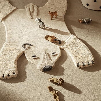 Animal Tufted Rug Polar bear Ferm Living