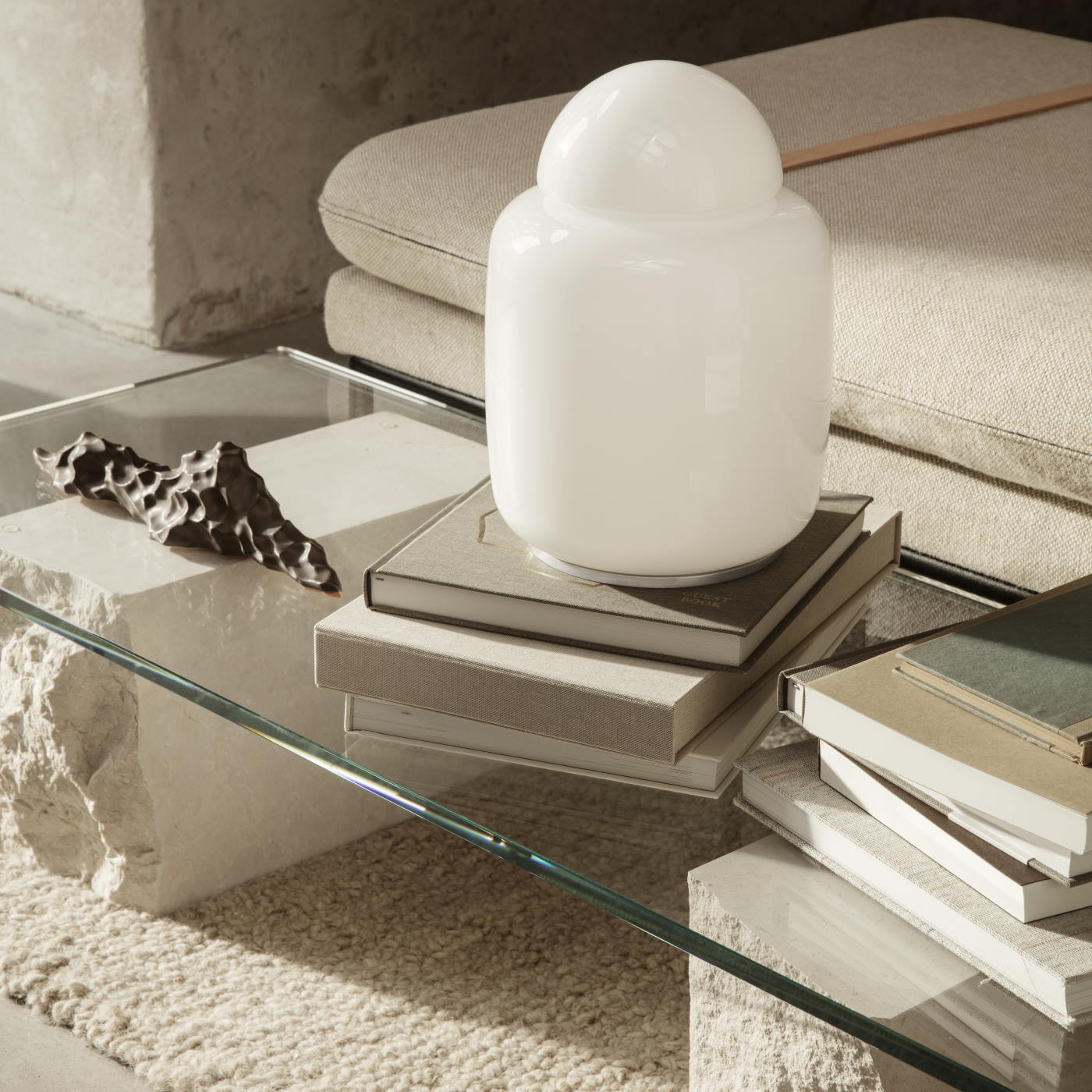 Bell Table Lamp White Ferm Living - 3