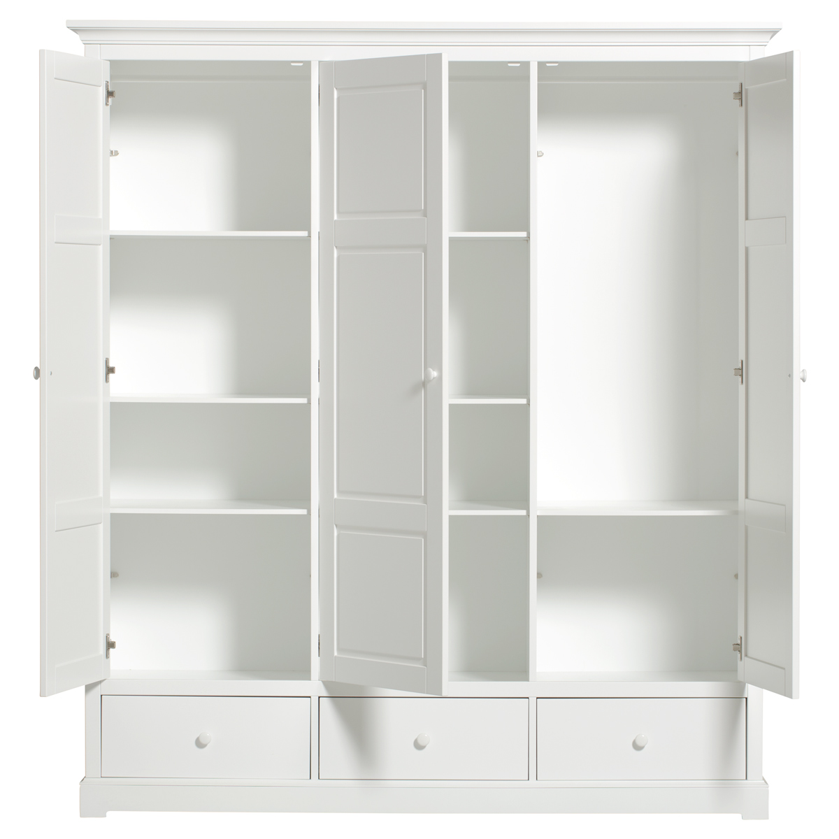 Oliver Furniture Klesskap med 3 dører, H195 cm - 10