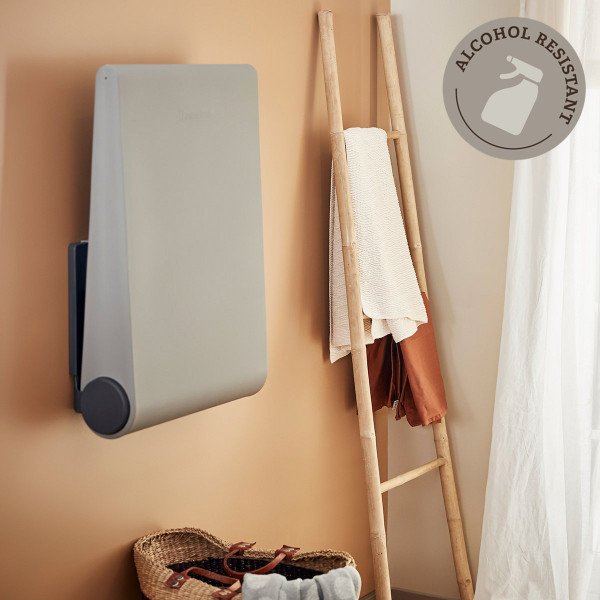 Vägghängt skötbord Leander Wally™ grå - 7