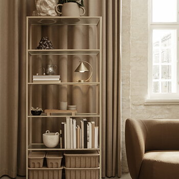 Haze Bokhylla linjerat glas Cashmere Ferm Living