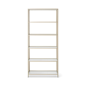 Haze Bokhylla linjerat glas Cashmere Ferm Living