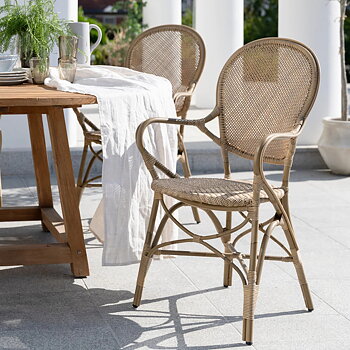 Rossini Exterior karmstol antik Sika-design