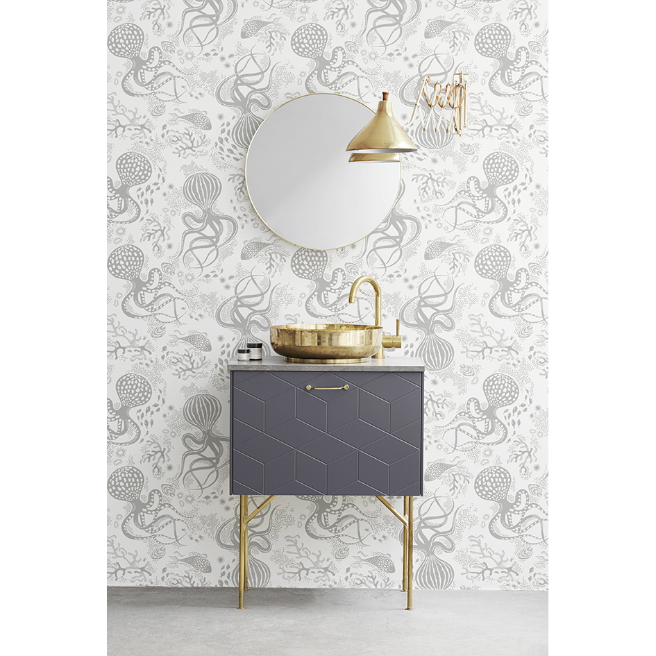 Tapet Aquatic - Dark grey Littlephant - 3
