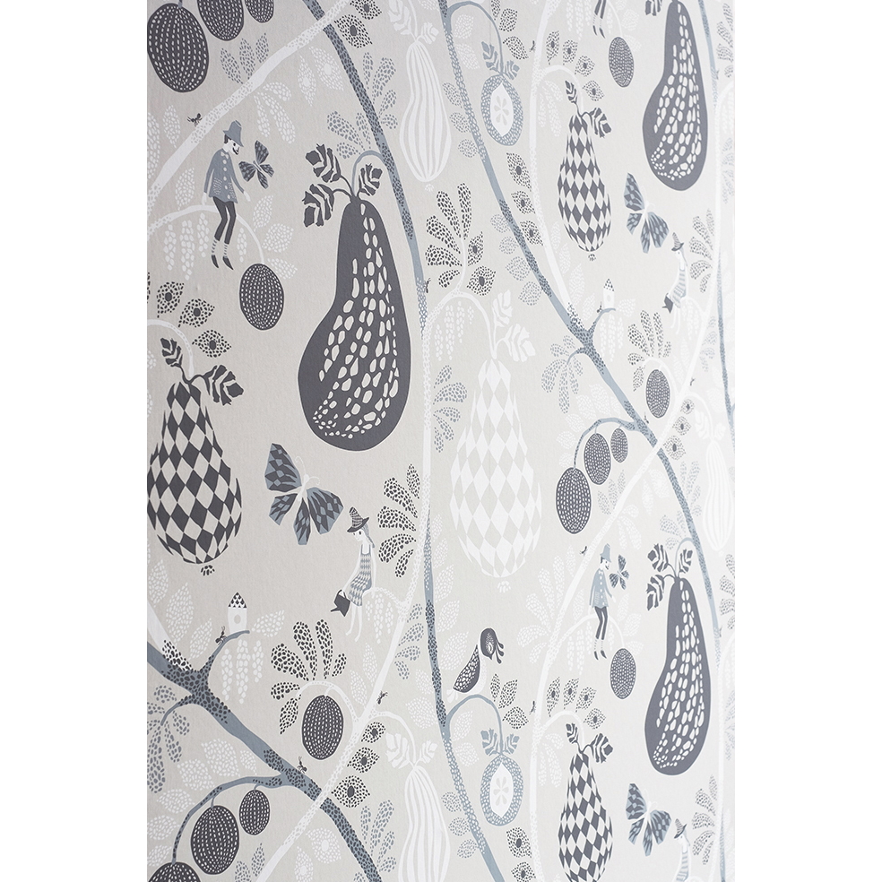Tapet Fruit Garden -  Mid grey Littlephant - 2