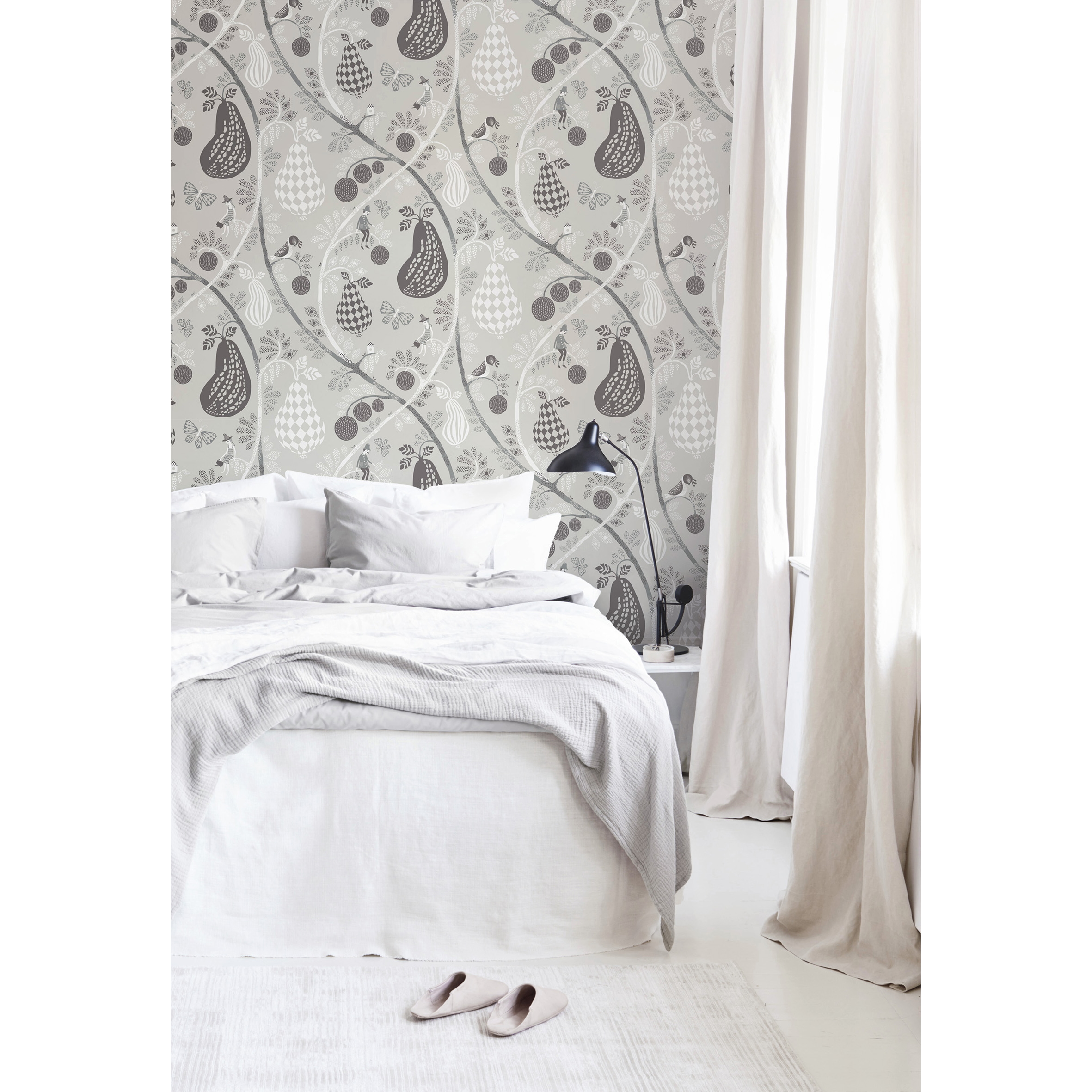 Tapet Fruit Garden -  Mid grey Littlephant - 3