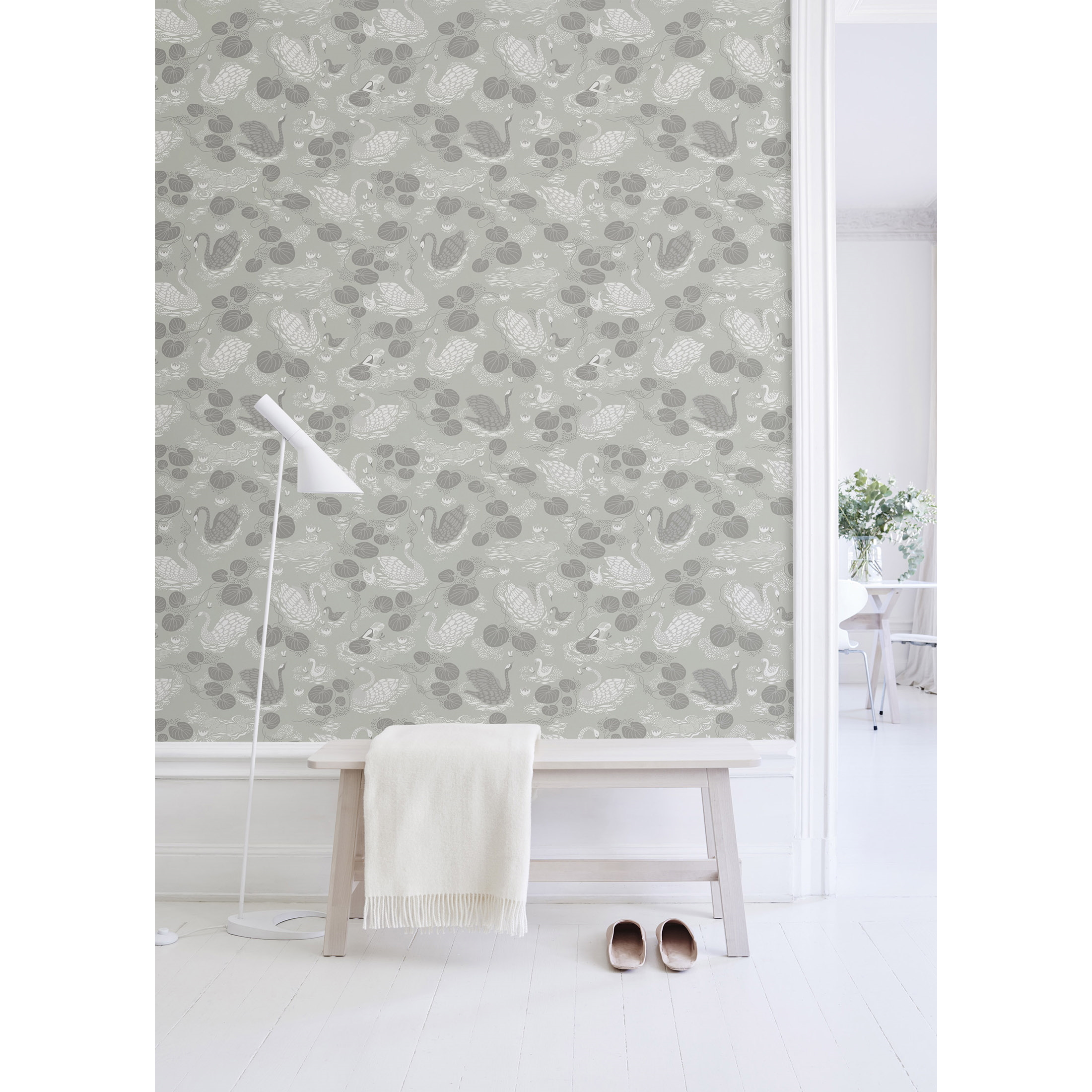Tapet Nobel Nymphs - Dusty Aqua Littlephant - 3