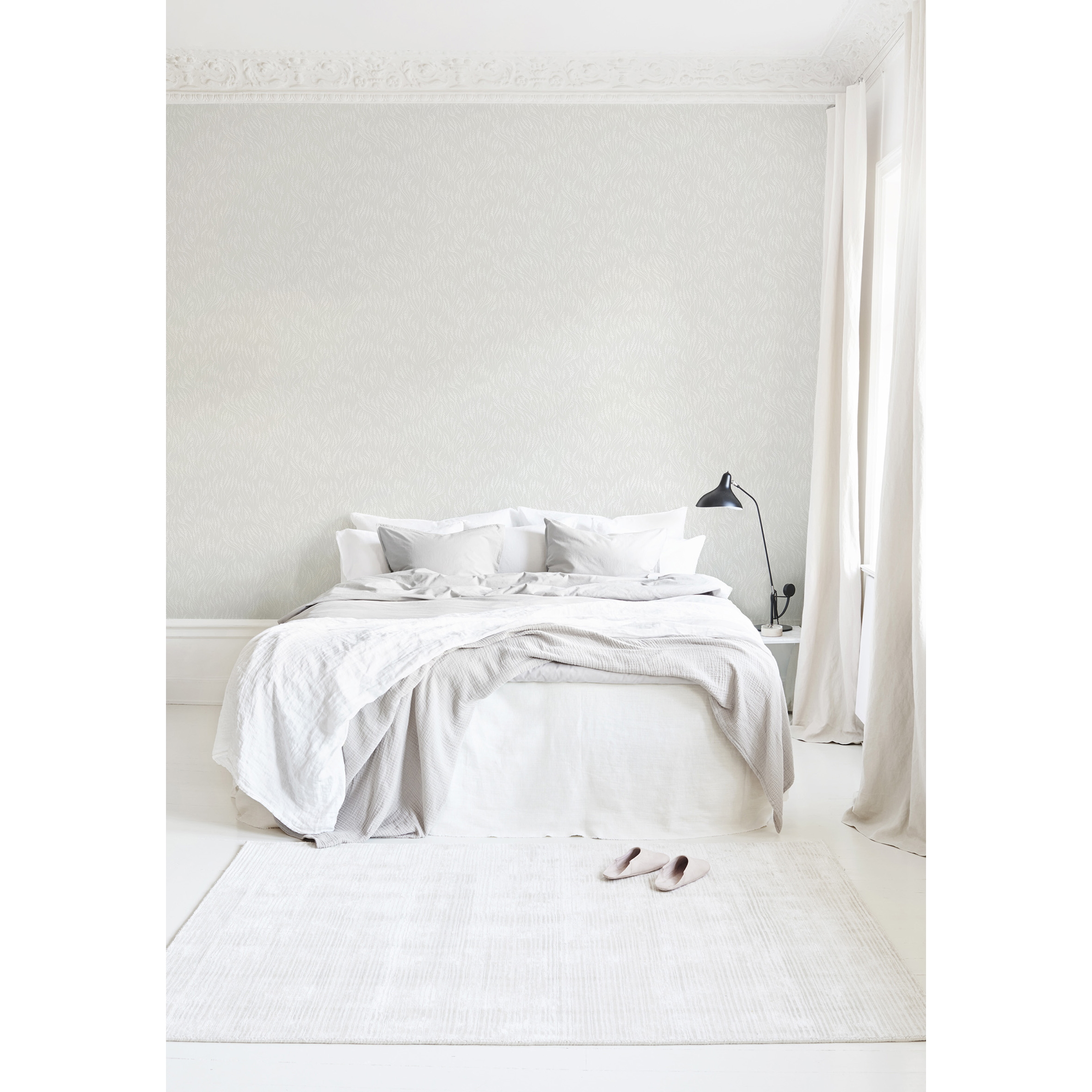 Tapet Meadow - Light grey Littlephant - 3