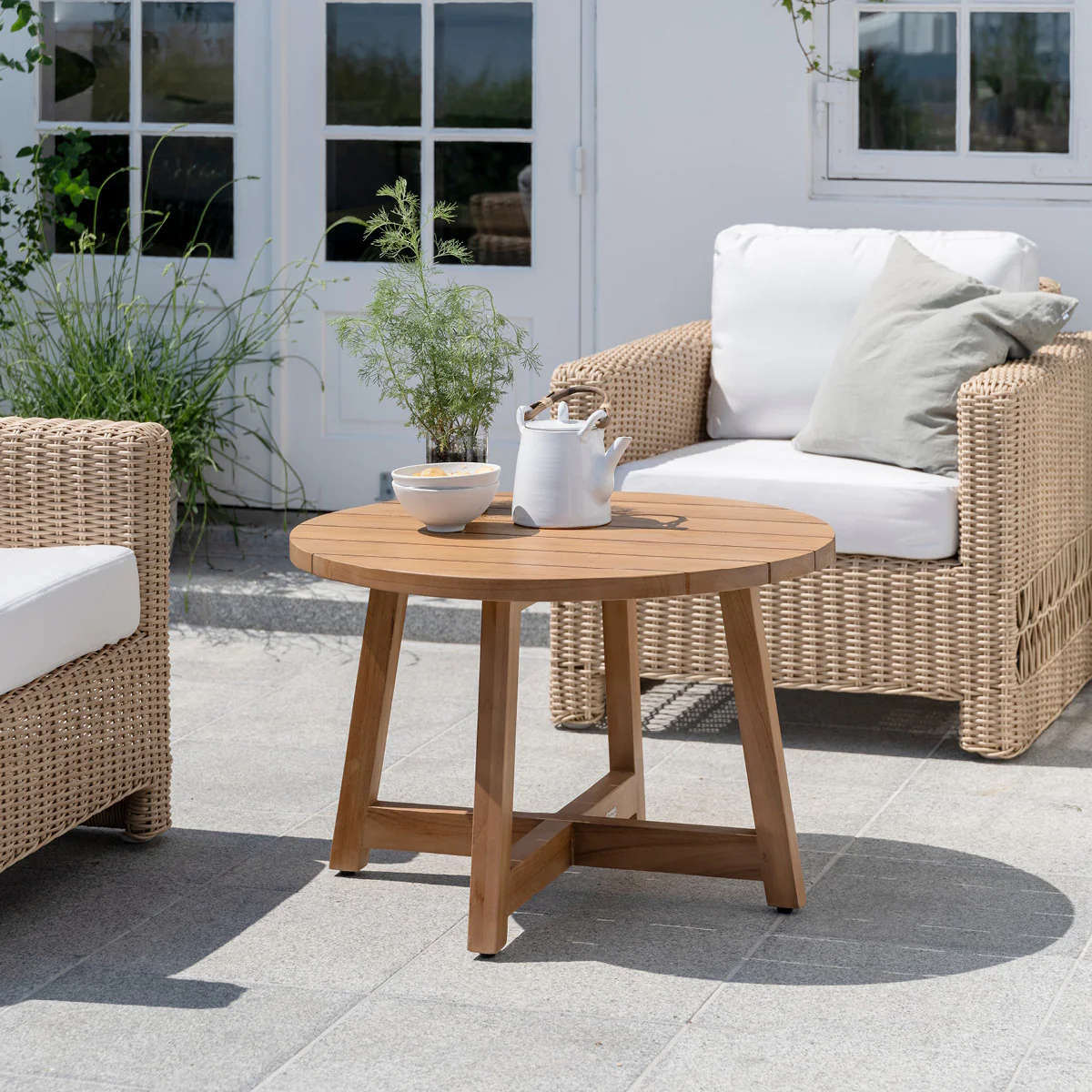 Victor runt loungebord teak Exterior Sika-design - 2
