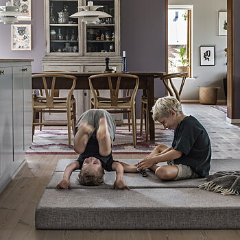 Dagbädd KK 3 fold 200 cm Grå/grå KlipKlap