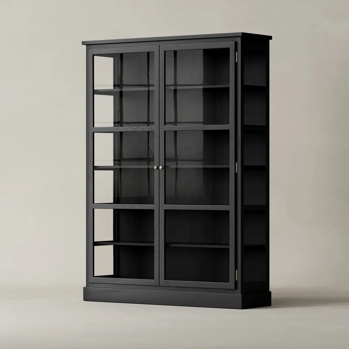 Vitrinskåp Modell N2 Dark Oak  Lindebjerg Design - 2