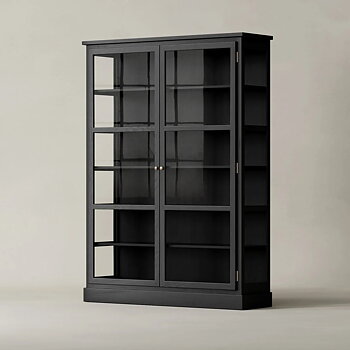 Vitrinskåp Modell N2 Dark Oak  Lindebjerg Design
