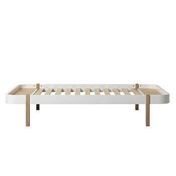  Wood Lounger 120 cm vit Oliver Furniture